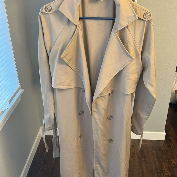 Princess Polly Trench Coat - Picture 5 of 8